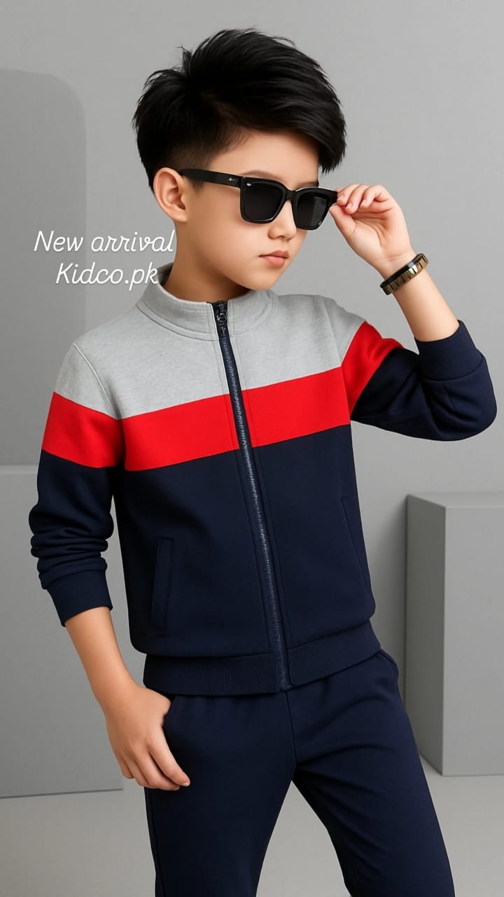 KIDS WINTER PANEL TRACKSUIT