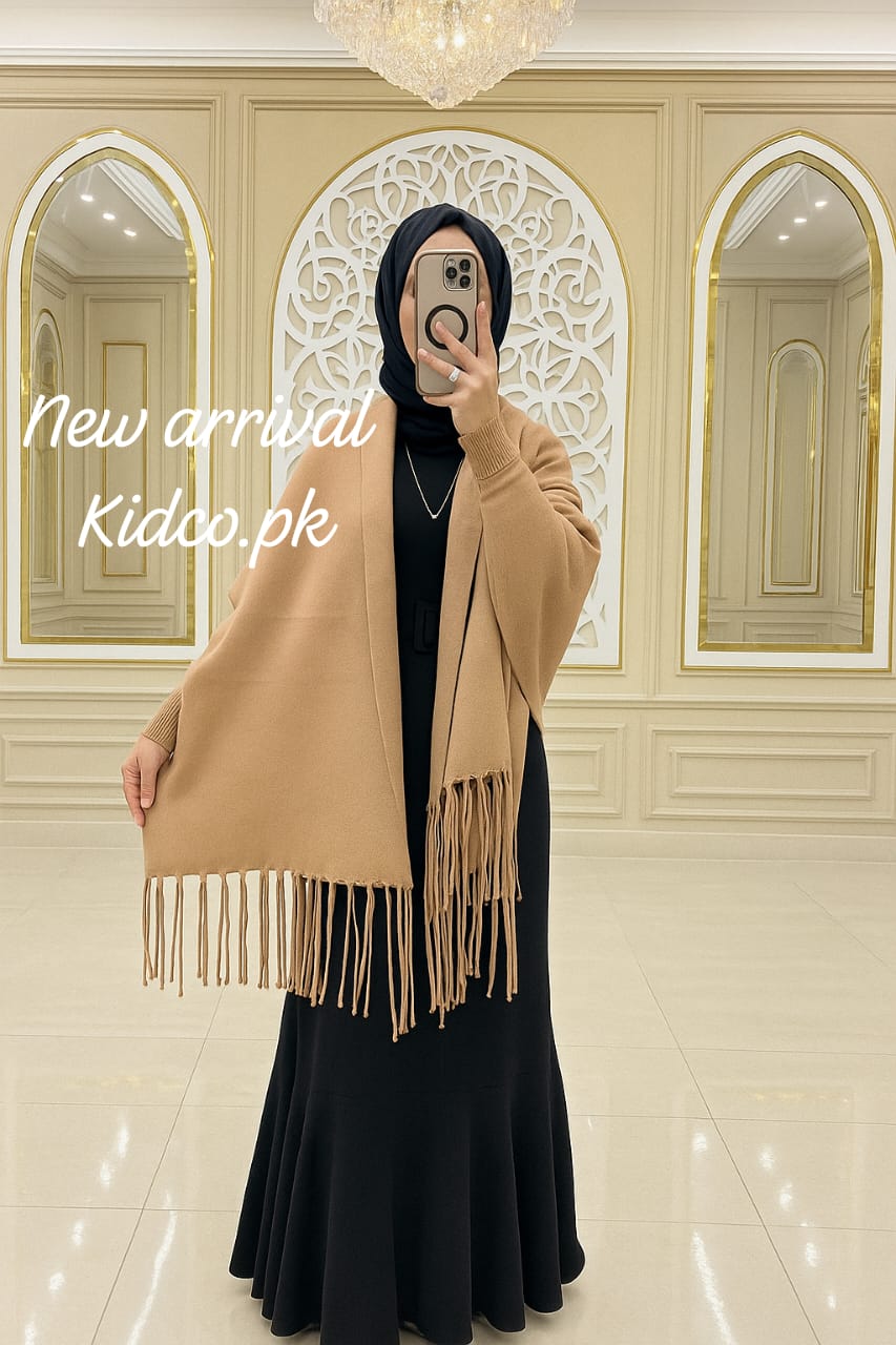 Turkish Bat-Wing Style Shawl For Winter's