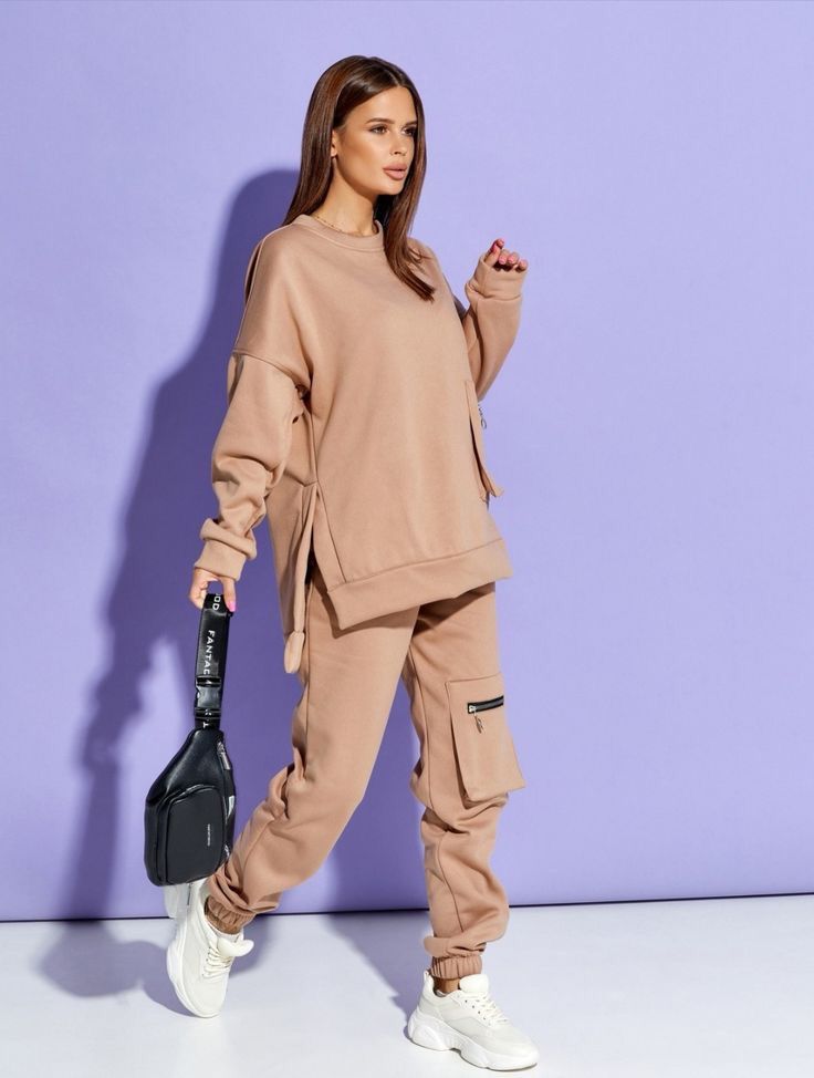 Women Winter Pocket Style Tracksuit